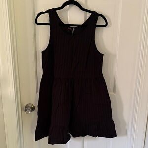 Charming Black Sleeveless Dress